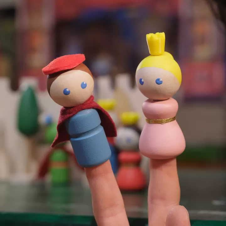 Maňásci na prsty - královská sada