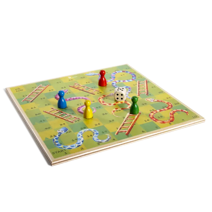 Hadi a žebříky (Žížaly) - dřevěná hra