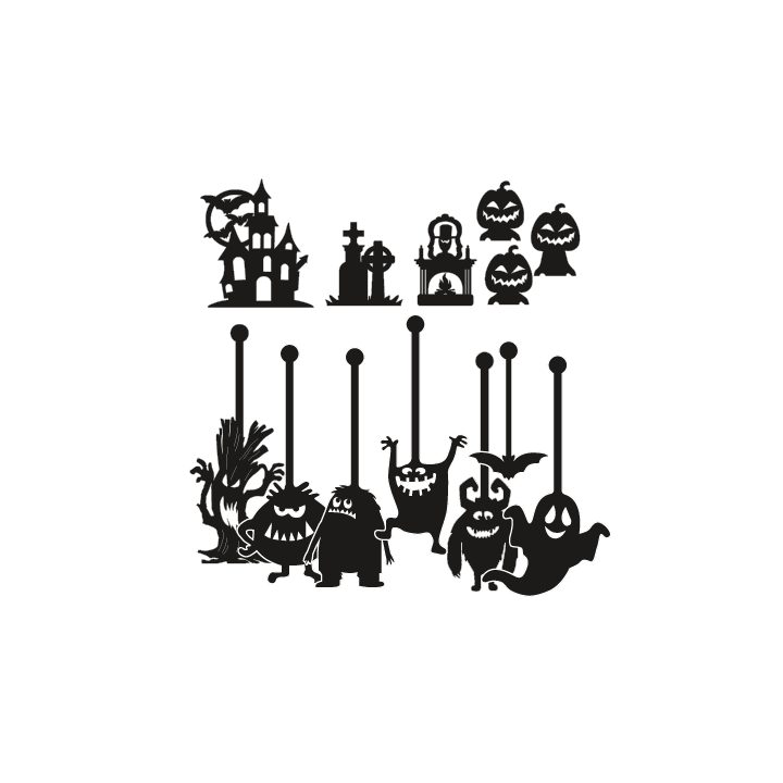 Stínové divadlo - příšerky