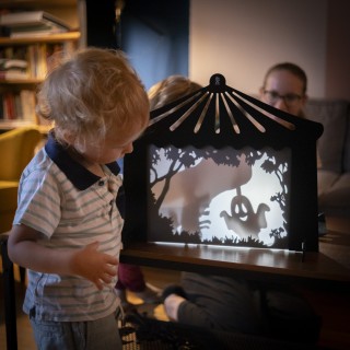 Stínové loutkové divadlo - Tři prasátka