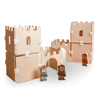 Wooden kit Castle