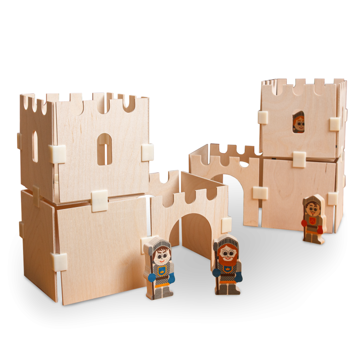 Kit castello in legno