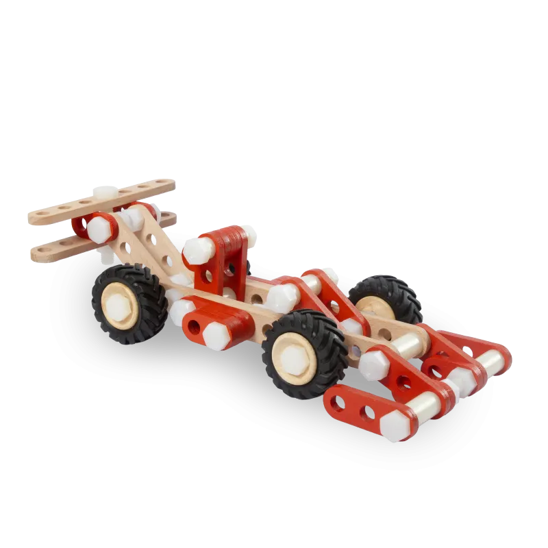 Dřevěná šroubovací stavebnice - Formule