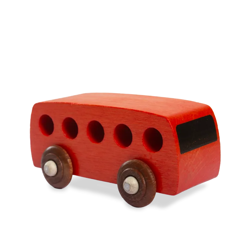 Autobus - dřevěné auto