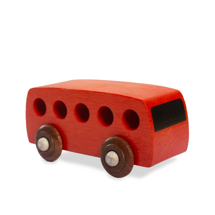 Autobus - dřevěné auto