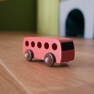 Autobus - dřevěné auto