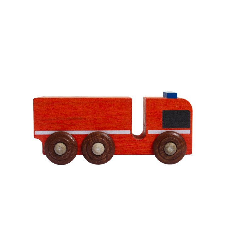 Dřevěné autíčko - Hasiči