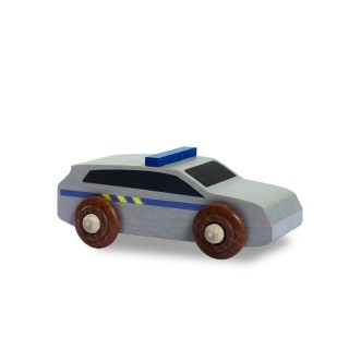 Dřevěné autíčko - Policie