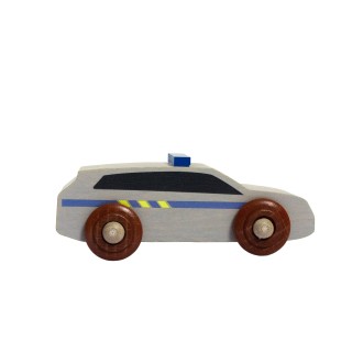 Dřevěné autíčko - Policie