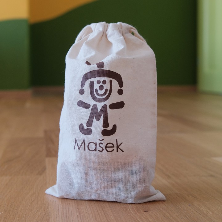 Dřevěné auto - modré