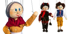 Marionette in legno 35 cm
