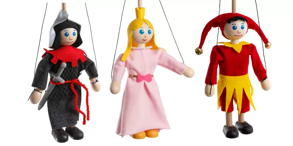 Puppets for children 14 cm