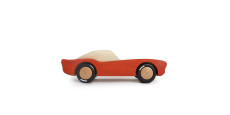 Cheerful wooden cars